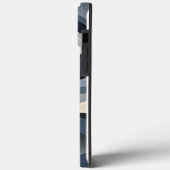 Coque noir et gris rétro orange (Verso / Gauche)