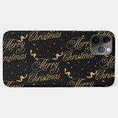 Coque noir et or (Dos (Horizontal))