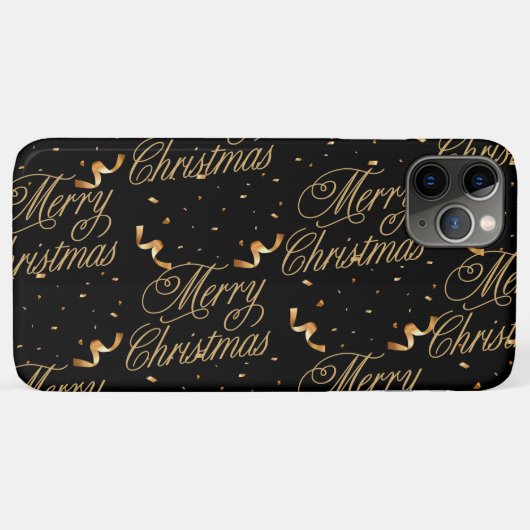 Coque noir et or (Dos (Horizontal))