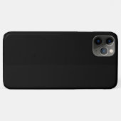 Coque noir iPhone 11 Pro Max (Dos (Horizontal))