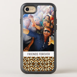 Coque OtterBox Symmetry iPhone 8/7 Photo & Texte motif de peau Cheetah