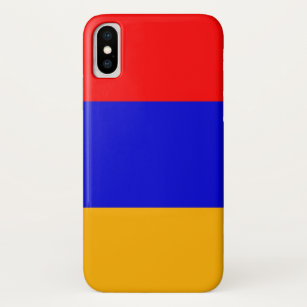 Coque patriotique Iphone X avec drapeau arménien