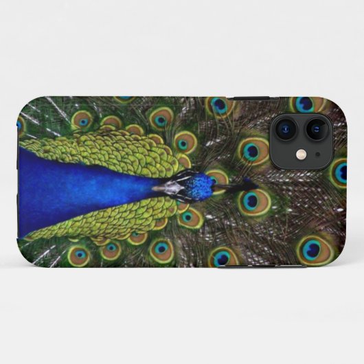 Coque Peacock iPhone5 (Dos (Horizontal))