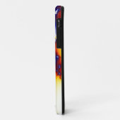 Coque personnalisé de la guitare incendie (Dos/Gauche)