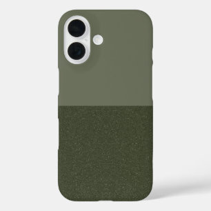 Coque personnalisé iPhone 16 - Split vert mousse à