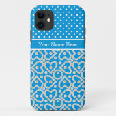 Coque personnalisé iPhone 5/5s : Polkas, Daisies, (Dos)