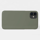Coque personnalisé Moss Green iPhone 11 (Dos (Horizontal))