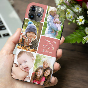 Coque personnalisée 4 photos Mamie La vie est la m