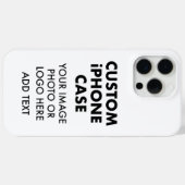 Coque personnalisée iPHONE 15 PRO MAX BARELY THERE (Verso (horizontal))