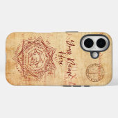 Coque Picatrix iPhone 16 - Couverture d'art mystiq (Verso (horizontal))