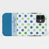 Coque Polka Dot Custom iPhone 5 (Dos (Horizontal))