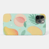 Coque Pop Tropical - Pastel Ananas & Mango Imprime (Dos (Horizontal))