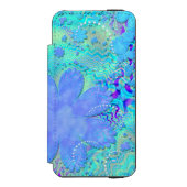 Coque Portefeuille Incipio Pour iPhone 3D Pastel Flower Psychedélic (Folio Devant)