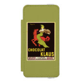 Coque Portefeuille Incipio Pour iPhone Affiche de publicité de Chocolat Klaus (Folio Devant)