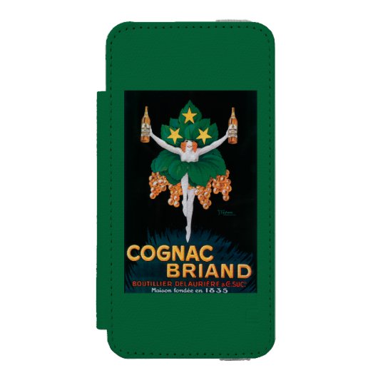 Coque Portefeuille Incipio Pour iPhone Affiche promotionnelle de Briand de cognac (Folio Devant)