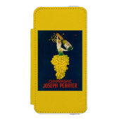 Coque Portefeuille Incipio Pour iPhone Affiche promotionnelle de Joseph Perrier Champagne (Folio Devant)