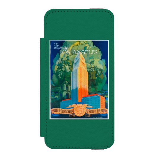 Coque Portefeuille Incipio Pour iPhone Affiche promotionnelle de Los Angeles (Folio Devant)