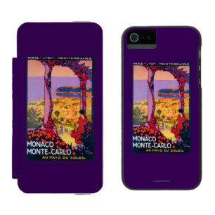Coque-portefeuille iPhone 5 Incipio Watson™ Affiche promotionnelle de voyage