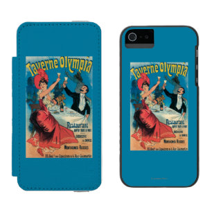 Coque-portefeuille iPhone 5 Incipio Watson™ Affiche promotionnelle d'Olympia de Taverne