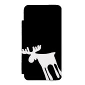 Coque Portefeuille Incipio Pour iPhone Älg / Moose, vit (Folio Devant)
