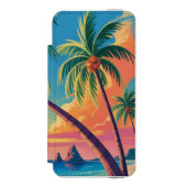 Coque Portefeuille Incipio Pour iPhone Ambiance Estivale (Folio Devant)