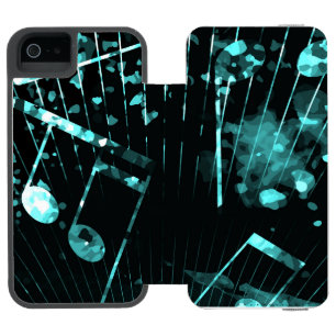 Coque-portefeuille iPhone 5 Incipio Watson™ Ambiance musicale 6
