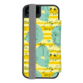 Coque Portefeuille Incipio Pour iPhone Animaux mignons jouant avec de l'eau 2 (Folio Dos)