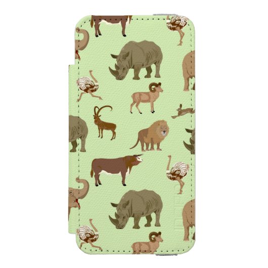 Coque Portefeuille Incipio Pour iPhone Animaux sauvages (Folio Devant)