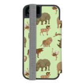 Coque Portefeuille Incipio Pour iPhone Animaux sauvages (Folio Dos)