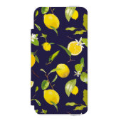 Coque Portefeuille Incipio Pour iPhone Aquarelle Citron et Feuilles 10 (Folio Devant)
