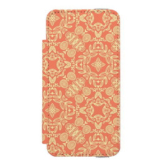 Coque Portefeuille Incipio Pour iPhone Arrière - plan chaud lumineux dans le style (Folio Devant)