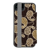 Coque Portefeuille Incipio Pour iPhone Arrière - plan de style de Paisley (Folio Dos)