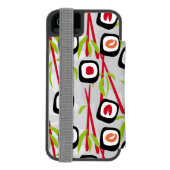 Coque Portefeuille Incipio Pour iPhone Arrière - plan de sushi (Folio Dos)