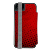 Coque Portefeuille Incipio Pour iPhone Arrière - plan tramé de motif (Folio Dos)