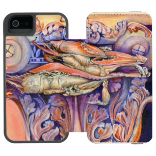 Coque-portefeuille iPhone 5 Incipio Watson™ Balise de lecture Spike and Curly