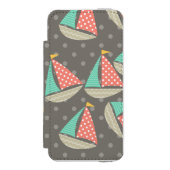 Coque Portefeuille Incipio Pour iPhone Bateaux à gros (Folio Devant)