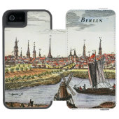 Coque Portefeuille Incipio Pour iPhone Berlin, Allemagne, 1737 (Folio Ouvert)