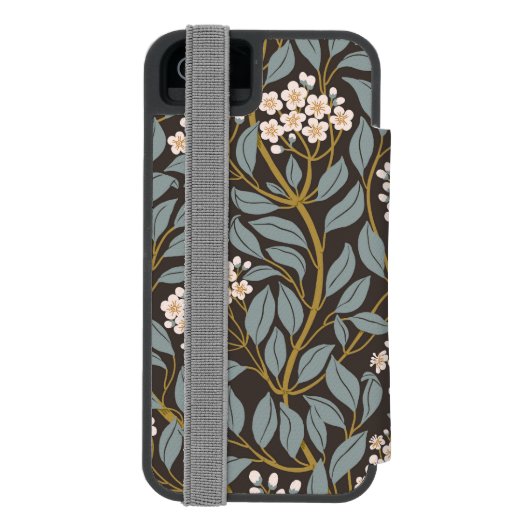 Coque Portefeuille Incipio Pour iPhone Bloom intemporel (Folio Dos)