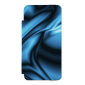 Coque Portefeuille Incipio Pour iPhone Blue Silk wave (Folio Devant)