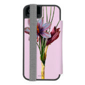 Coque Portefeuille Incipio Pour iPhone Botanique : Safran (Folio Dos)