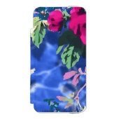 Coque Portefeuille Incipio Pour iPhone Bouquets avec roses (Folio Devant)