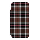 Coque Portefeuille Incipio Pour iPhone Brown Plaid (Folio Devant)