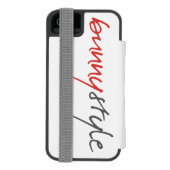 Coque Portefeuille Incipio Pour iPhone Bunny Style - Breathe Out coque iphone en cuir (Folio Dos)