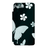 Coque Portefeuille Incipio Pour iPhone Butterfly Pattern 14 (Folio Devant)