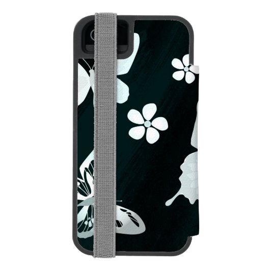 Coque Portefeuille Incipio Pour iPhone Butterfly Pattern 14 (Folio Dos)