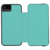 Coque Portefeuille Incipio Pour iPhone Caisse bleue de portefeuille d'iPhone de Tiffany (Folio Ouvert)