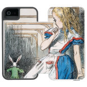 Coque Portefeuille Incipio Pour iPhone Carroll : Alice, 1865 (Folio Ouvert)