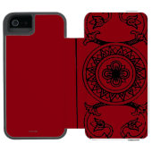 Coque Portefeuille Incipio Pour iPhone Carte de tarot : As des penny (Folio Ouvert)