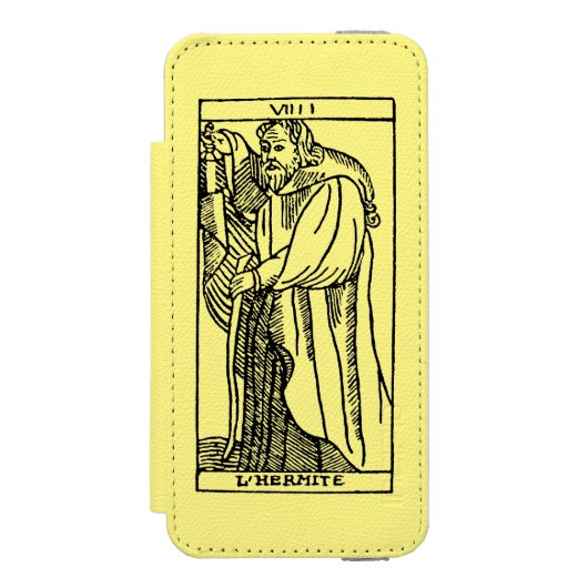 Coque Portefeuille Incipio Pour iPhone Carte de tarot : L'ermite (Folio Devant)