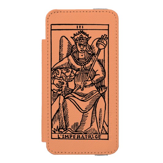 Coque Portefeuille Incipio Pour iPhone Carte de tarot : L'impératrice (Folio Devant)